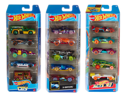 Hot Wheels Coches De Juguete, Paquete De 15 Vehículos A Es.