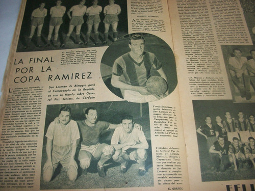 San Lorenzo Campeon Copa Pedro P. Ramirez 1943 (Usado)
