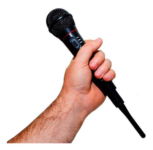 Microfone Profissional Sem Fio 113.00 Mhz Tomate - Mt-1002