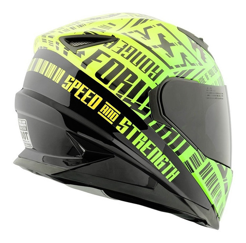 Imagen 4 de 6 de Casco Speed And Strength Ss1310 Fast Forward Verde