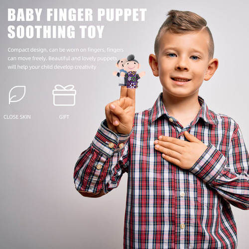 18 Juguetes Educativos Finger Puppets Story Time Finger Pupp