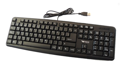 Teclado Xtreme Español Negro Usb