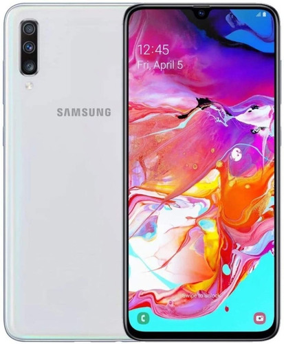 Celular Samsung Galaxy A70 128gb Blanco 6gb Ram Refabricado (Reacondicionado)