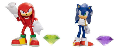 Sonic The Hedgehog Sonic 4 Figura 2 Pack Modern Sonic And Mo