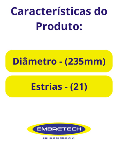 Kit Embreagem Topic Jinbei 2.0/2.2 (a Partir 2010/..)