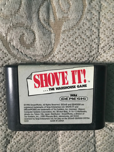 Shove It The Warehouse Game Sega Gênesis Original (Usado)