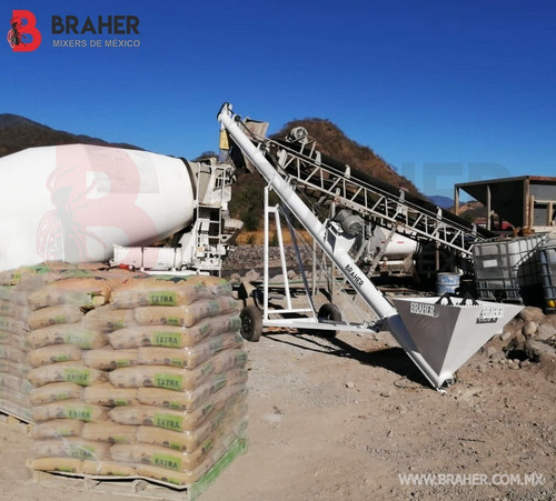 Imagen 9 de 15 de Tolva Rompe Sacos 8m, Sistema Rompe Big Bag Cemento Braher