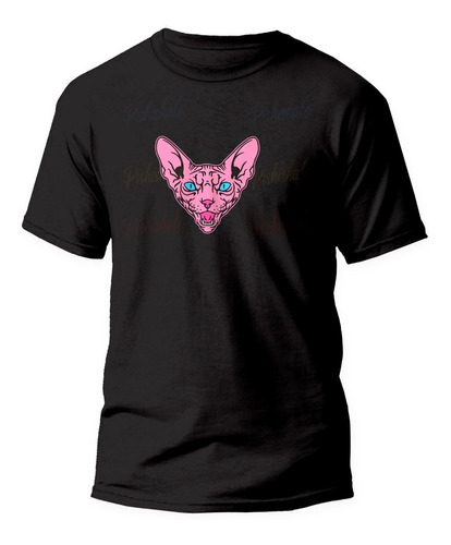 Playera Gato Esfinge Egipcio Aesthetic Animales Sphynx Dark