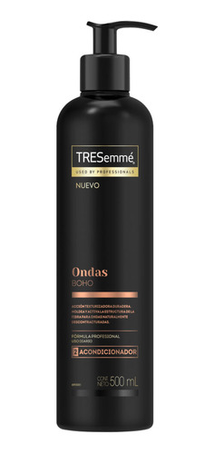 Acondiconador Tresemmé Ondas Boho X 500 Ml