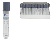 Comprar Tubos De Examen Vidrio 5ml(13x75ml) Tapa Gris Envío Gratis!!