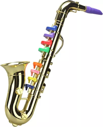 Saxofon Juguete Instrumento Musical De Viento Para Niños