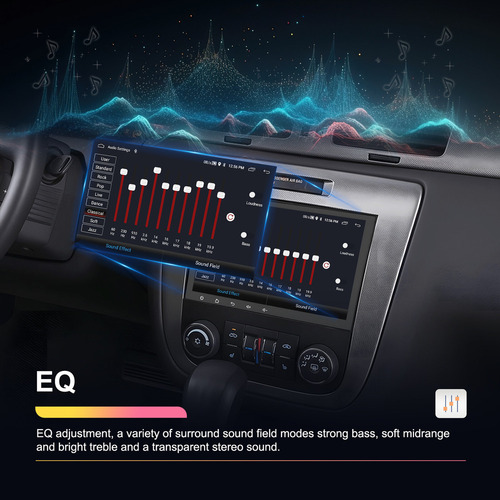 Para Estéreo De Coche Android 8 Touch Gmc/chevrolet/buick/hu