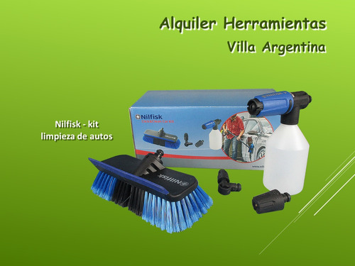 Alquiler Kit De Limpieza De Vehículos, Villa Argentina
