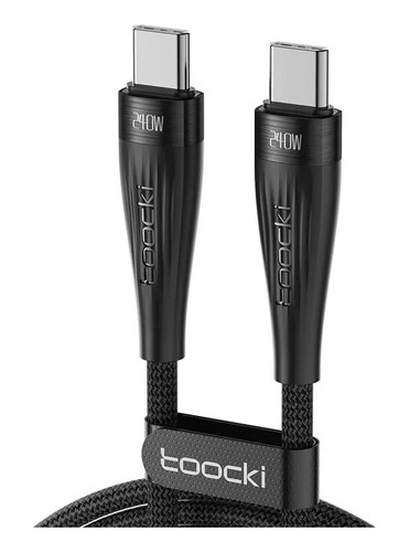 Toocki Cable Usb C 240w Pd3.1 Qc4 Cable Carga Rápida Laptop