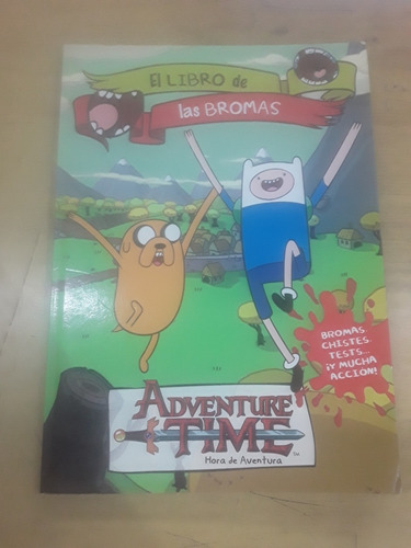 Libro De Adverture Time - El Libro De Las Bromas 