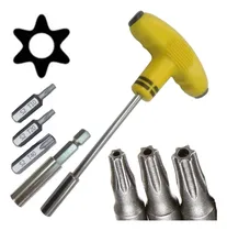 Comprar Ponteiras Bits Torx Furo Guia T10 T20 T40  Chave T E Suporte
