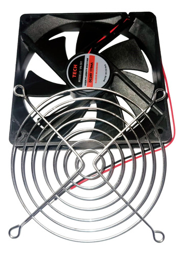 Ventilador 120x120x25 24v 170ma 2400rpm Vn-561 + Rejilla