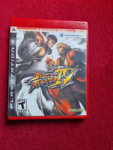 Street Fighter Iv Ps3 Videojuego Completo 