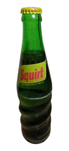 Botella Squirt Llena Vintage 1970 Colección 