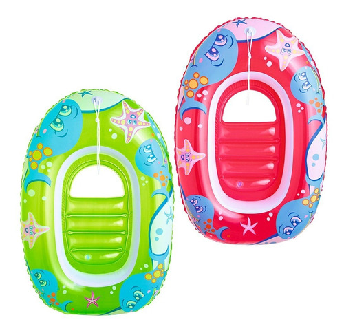 Imagen 4 de 4 de Bote Inflable Salvavidas Niños Pileta Colchoneta