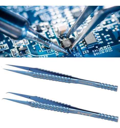 2 Pcs Pinchazas Finas Con Punta De Punta De Cabeza Recta Pun