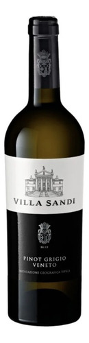 Villa Sandi, Pinot Grigio, Vino Blanco Veneto, Italia, 750ml