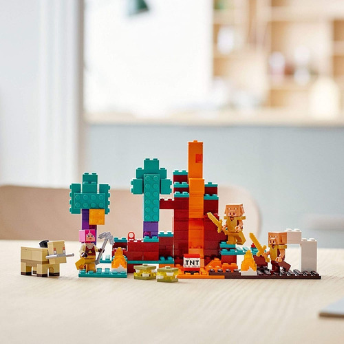 Imagen 5 de 5 de Lego Minecraft The Warped Forest Entrega Inmediata !!