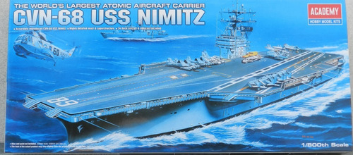 Uss Nimitz (cvn-68) - Academy - Escala 1/800