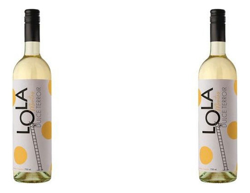 Vino Blanco Dulce 750 Ml Bodega Lola Montes Pack X2u