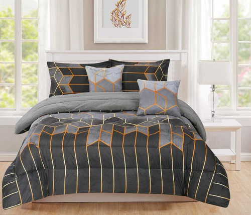 Plumón Ovejero Para Cama Doble, Colección De Lujo