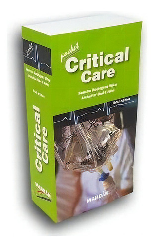 Critical Care, De Rodriguez Villar, Sancho. Editorial Marban Libros En Español