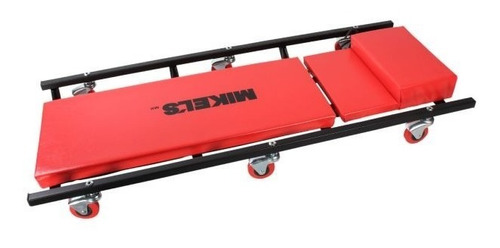 Cama Plegable Para Mecánico Mikels Cm-4 Capacidad 130 Kg