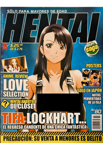 Revista Hentai No. 80 Febrero 2010 (Usado)