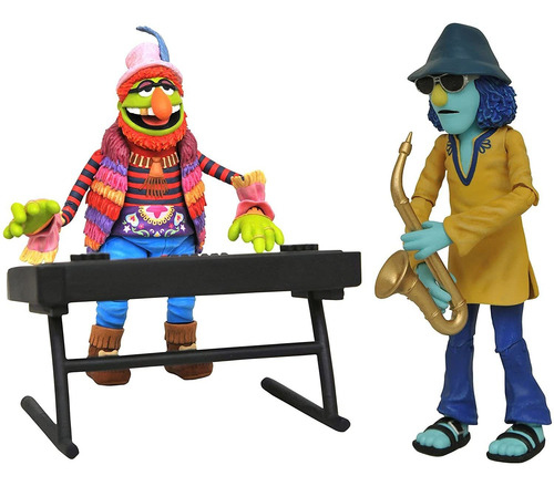 The Muppets Dr Teeth Zoot Figura De Acción Multicolor