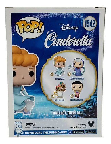 Funko Pop! Disney Cenicienta 75 Aniversario Cenicienta 1542