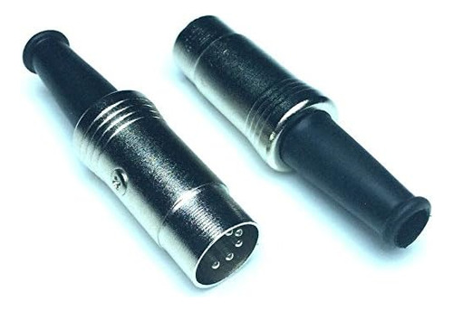 Conector De Cable Midi Con Conector Din Macho De 5 Pines ...