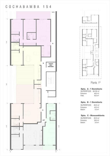 Imagen 5 de 5 de Cochabamba 154 - Monoambiente En Venta - Rosario