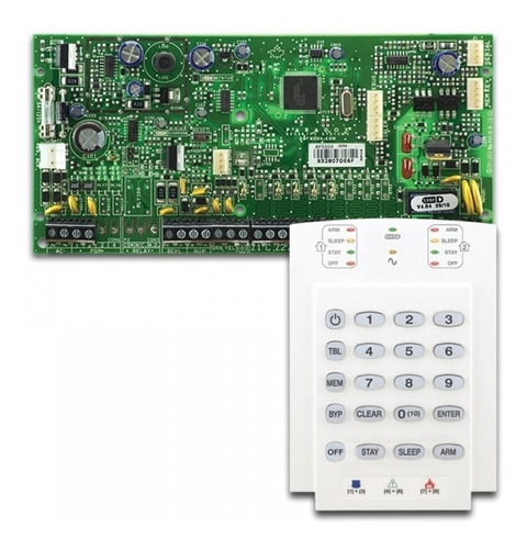 Kit Central Alarma 5x2 Zonas Paradox Sp5500 + Teclado K10