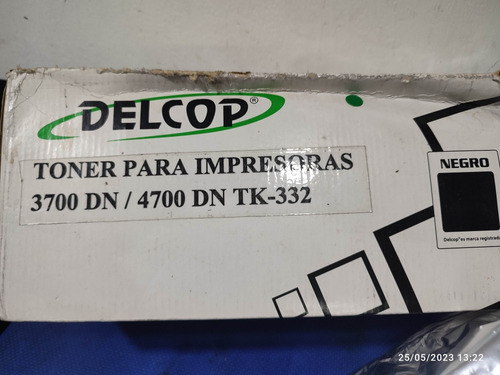 Nuevo Toner Delcop 3700dn Tk-332 Negro Caracas Ultima Unidad