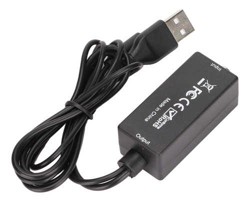 Convertidor Dac D15 De Digital A Analógico, Cable De Pvc Plu