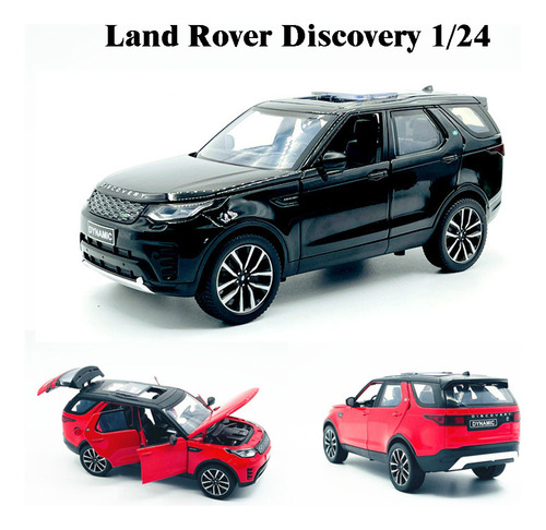 D Land Rover Discovery Miniatura Metal Coche Con Luz Y