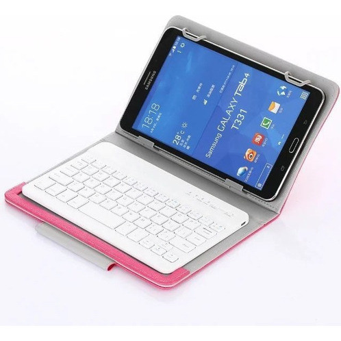 Funda Con Teclado Bluetooth For Tablet 9-10 Pulgadas