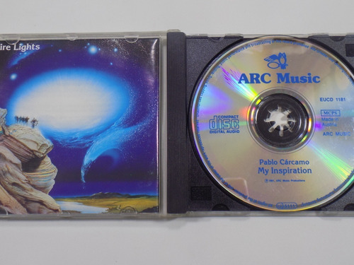 Pablo Cárcamo My Inspiration Cd Reino Unido Electro New Age (Usado)