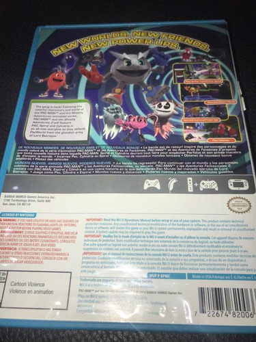 Videojuego Pacman 2 And The Ghostly Adventures Para Wiiü (Usado)