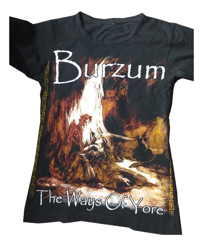Polera Burzum The Ways Of Yore  Black Metal