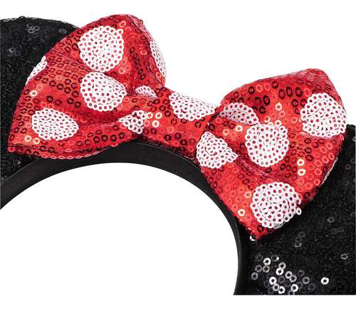 Diadema Fanyity Minnie Earsmickey Con Orejas De Lentejuelas