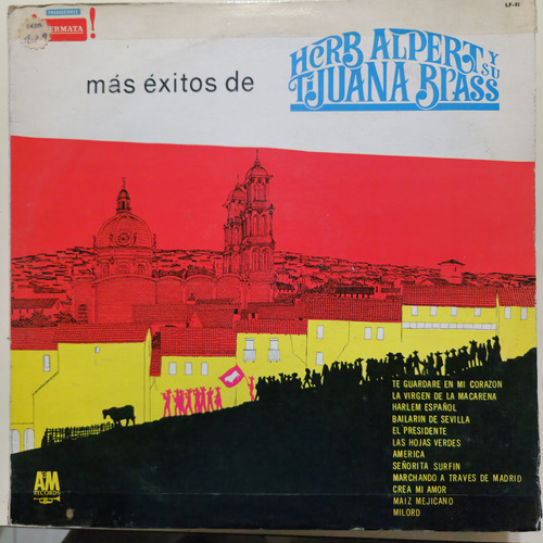 Vinilo Herb Alpert Y Su Tijuana Brass Mas Exitos J1
