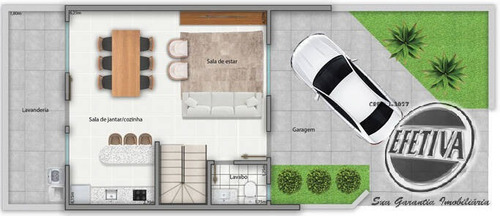 Imagem 5 de 11 de Sobrado 3 Quartos 100m²- Balneário Eliane - Guaratuba - 696s