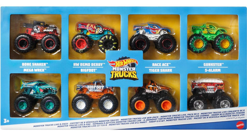 Hot Wheels Monster Trucks Vehículo De Juguete 1:64 Live