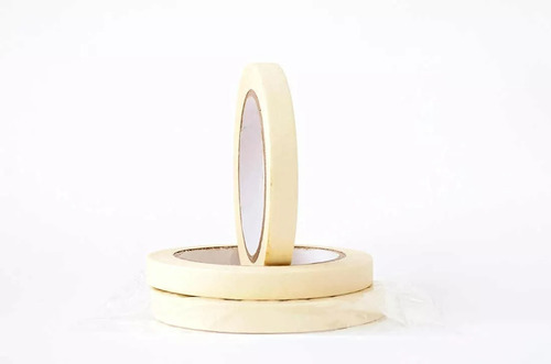 Imagen 1 de 8 de Cinta De Papel Doble Faz Bifaz Doble Contacto 12 Mm X 20 Mt